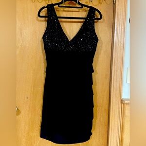 DRESSBARN-Little black sparkle cocktail dress